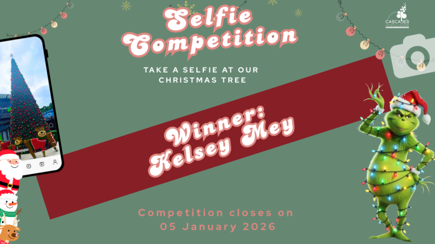 Cascades Christmas Selfie Competition 2025